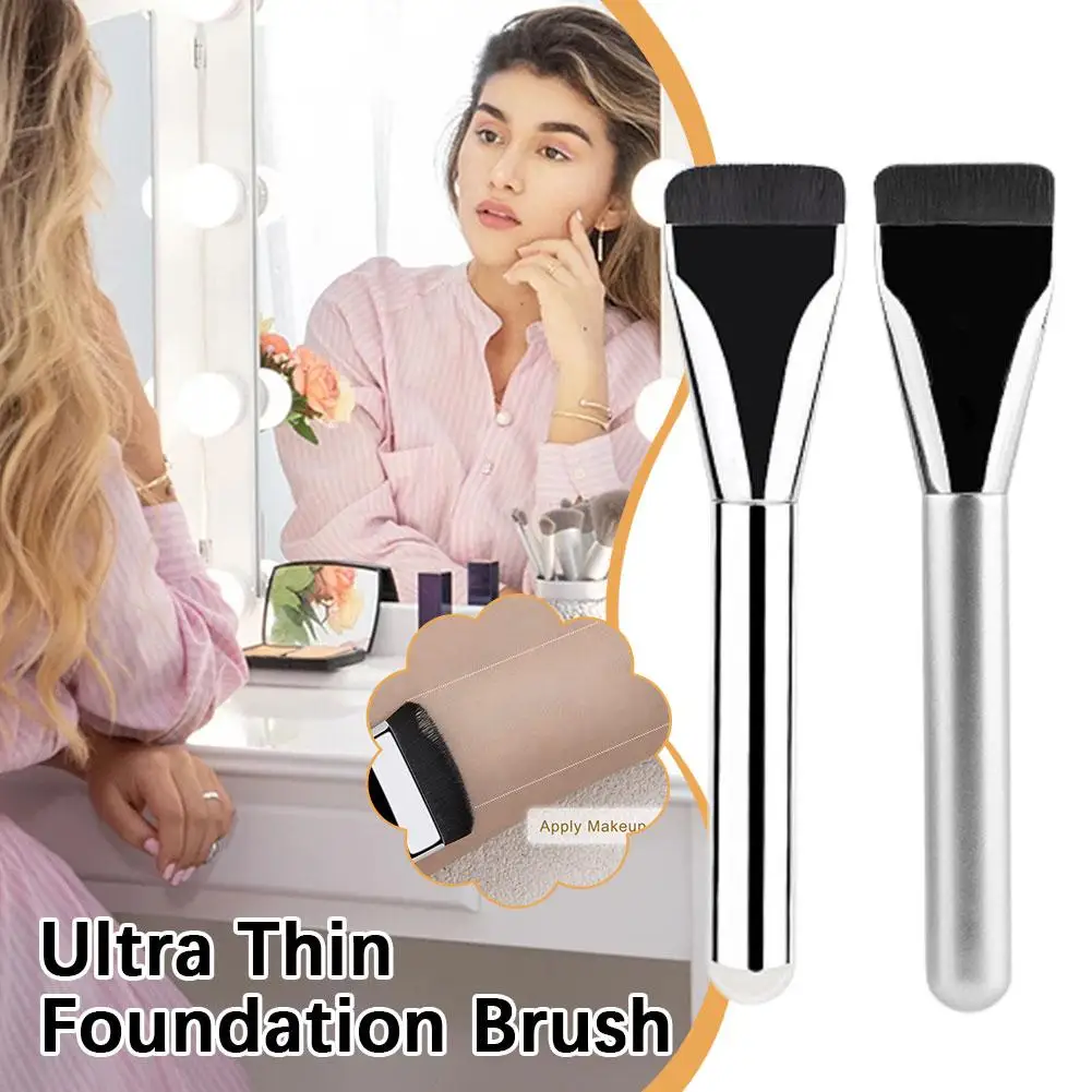 

Ultra Thin Foundation Brush Lightweight and Thin Face Makeup Contour Brush Blending Brush Cream Contour Brushes Flat Founda I0Y7