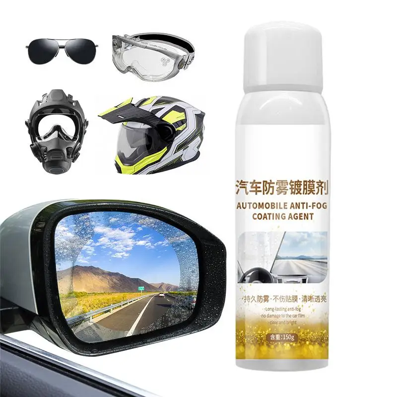 

150g Anti Fog Spray For Windshield Glasses Anti Fog Spray Clear Vision Fog Defender Sprays For VR Headset Swimming Goggles Ski