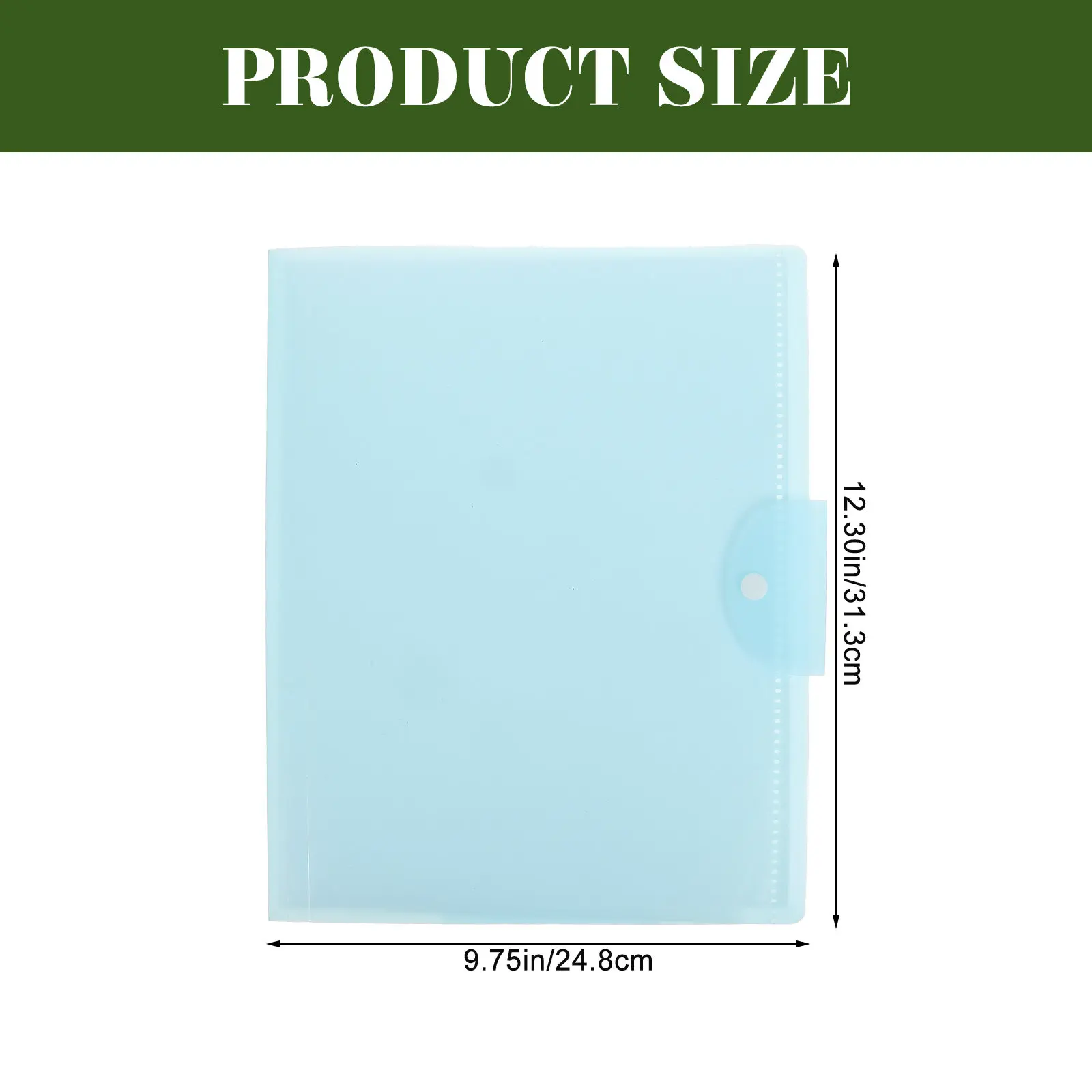 A3 클리어 파일 파우치 문서 정리함 휴대용 영수증 폴더 청구서 파우치 시험지 정리함 A3 시험지 홀더