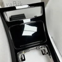 50cm x 1/2/3m Retail Gloss Black Vinyl Car Wrap Film PET Car Body Color Change Stickers DIY Styling Decal With Air Release 3