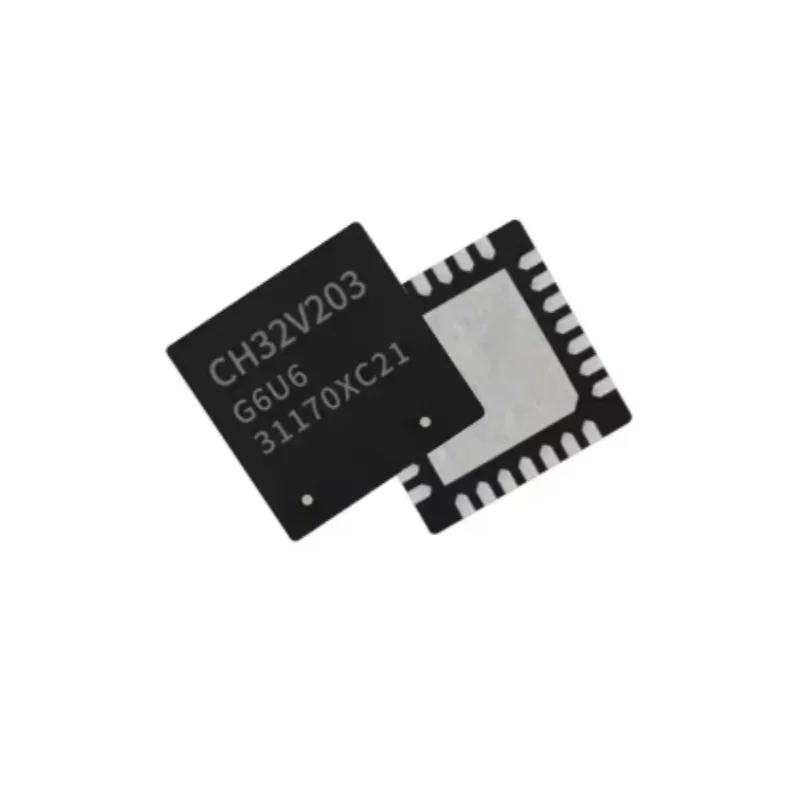 10/50PCSCH32V203G6U6QFN-28CH32V203CH32microcontroladorIndustrialdebajapotenciaRISC-VMCUde32bits-AliExpress