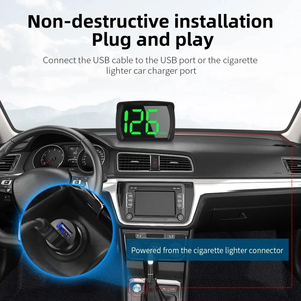   ÷ ӵ  HUD GPS, 2.8 ġ  Ʈ  ӵ 跮 ð , ڵ  , Y03
