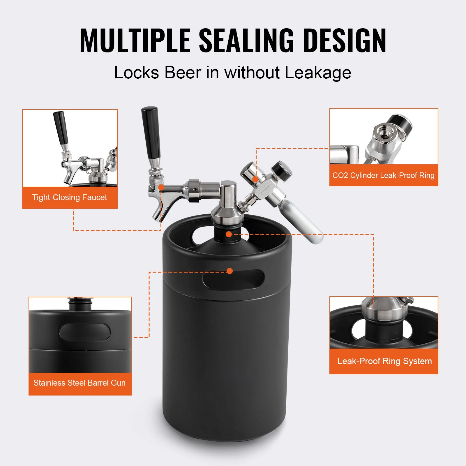 SucceBuy Beer Growler 5