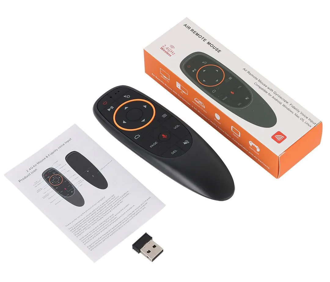 Enhanced Product Title:  
Wireless Air Mouse Voice Remote Control with Gyroscope and IR Learning