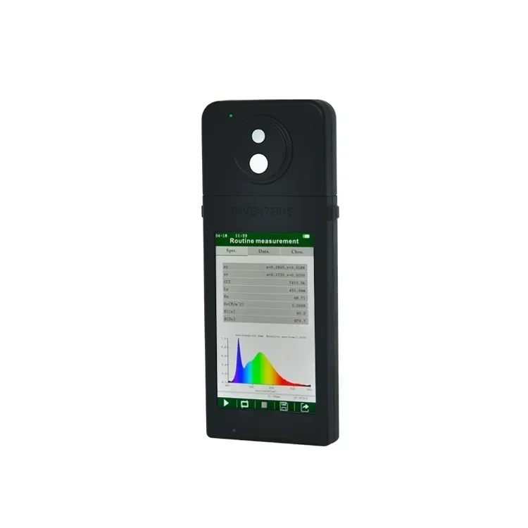 YYHC- -400 Handheld Spectrometer Spectral Irradiance Colorimeter 4