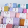 50g/volume Solid color Angora Rabbit Hair Yarn Winter Thick Hand Knit for Scarf Soft Warm Long Hair Mink Down Yarns 4