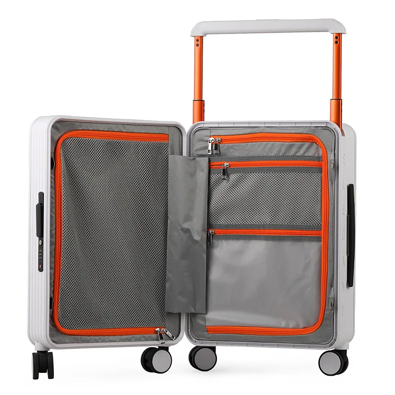 Wide Draw-Bar Suitcase Universal Wheel Luggage 20-Inch Boarding Bag Men Women 20-Inch Business travel Luggage Fashion Suitcase