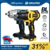 Drillpro New 2000N.M Brushless Cordless Electric Impact Wrench Rechargeable 1/2" Wrench Drill Power Tools for Makita 18V Battery 1