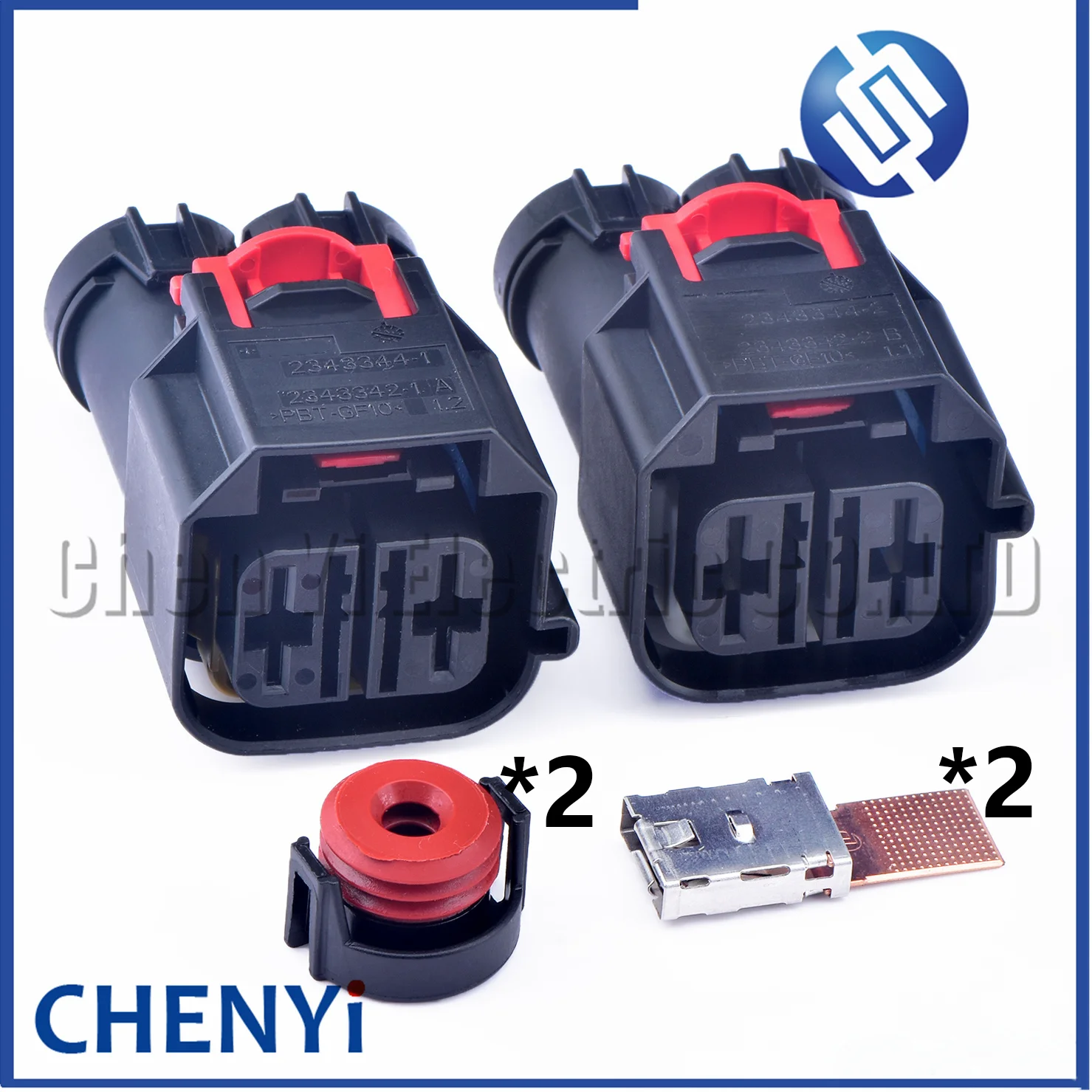 Ficha Impermeável da Engrenagem de Direção do Carro Conector Automático Bmw Benz 22913831 2343342-1 23433422 2343344-2 2291389-1 2343344-1 Pin