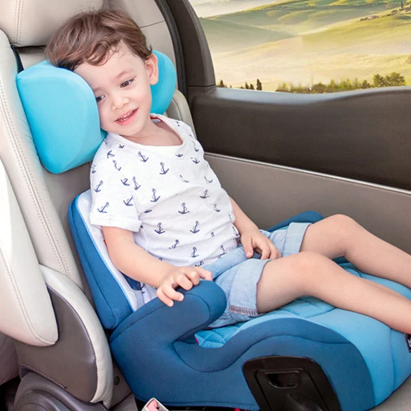 Car Headrest Memory Foam Pillow Car Pillow Car Headrest Memory Foam Children's Car Seat Headrest Safety Seat Neck Pillow Children Neck Pillow Interior Accessories