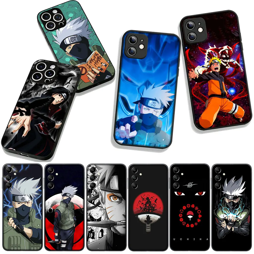 Kakashi Hatake & Itachi Uchiha Naruto-Themed Phone Case