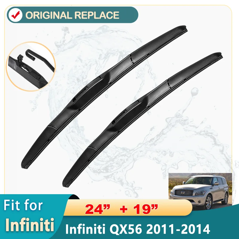 ForInfinitiQX56201120142419CarAccessoriesFrontWindscreenWiperBladeBrushesWipersU.png