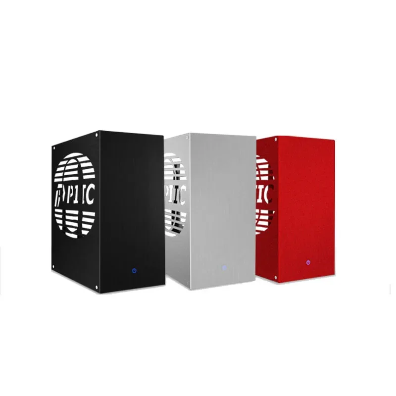 PC Gamer Case ITX MINI Case HTPC Safe Cabinet All-aluminum For GPU RTX 2070 1660 i3 i5 i7 8700 Gaming Small Chassis X3
