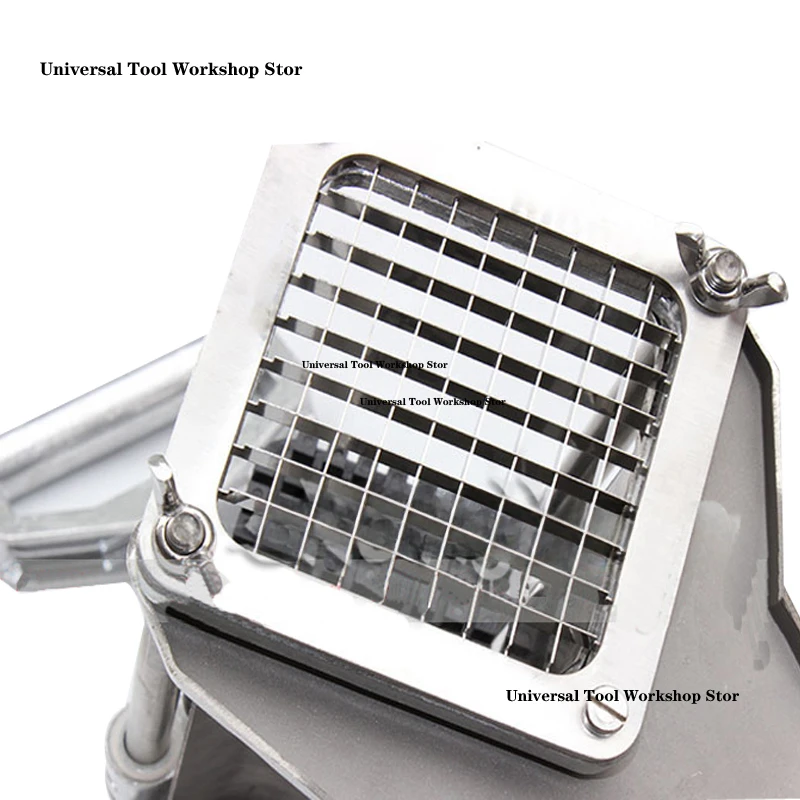 Electric French Fry Cutters Manual Potato Slicer Fruit Vegetable cutter slicer Potato Cutting Machine With 4 Blades