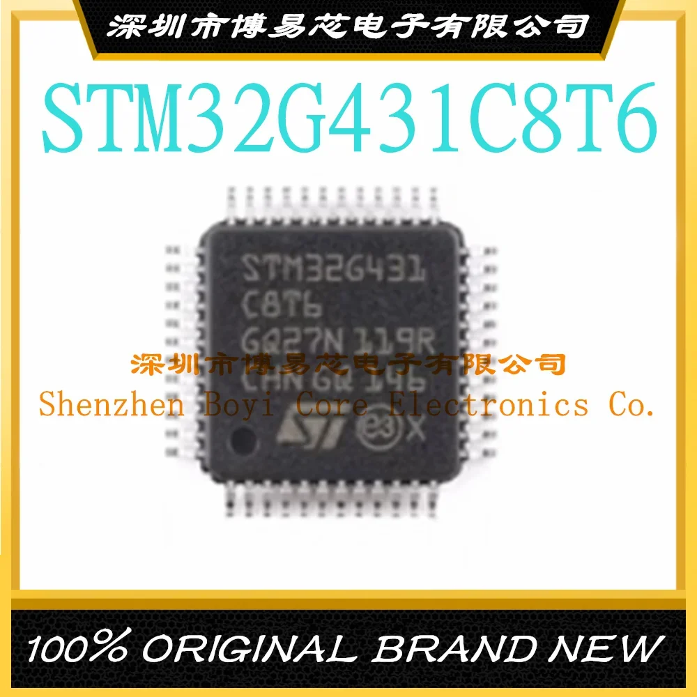 stm32g431c8t6 lqfp 48 original genuine arm cortex m4 32 bit microcontroller mcu STM32G431C8T6 LQFP-48 original genuine ARM Cortex-M4 32-bit microcontroller-MCU