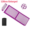 Enlarged Acupressure Mat Massage Pad Pillow Set Relieve Stress Body Pain Spike Cushion Non-slip Yoga Acupuncture Mat Pilates Mat 1