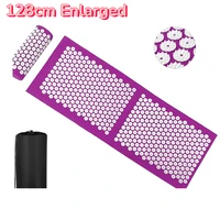 Enlarged Acupressure Mat Massage Pad Pillow Set Relieve Stress Body Pain Spike Cushion Non-slip Yoga Acupuncture Mat Pilates Mat 1