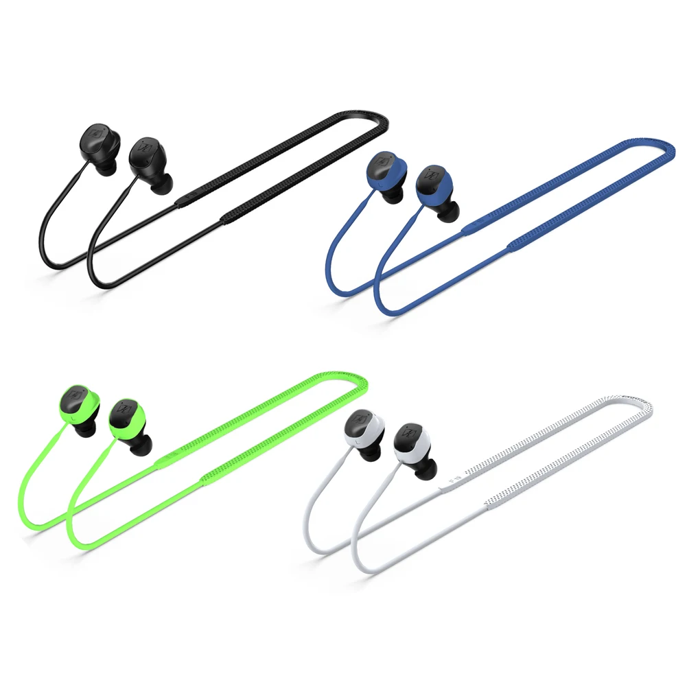실리콘 헤드폰 넥 스트랩 소프트 무선 헤드폰 넥 스트랩 Sennheiser Momentum True Wireless 3용 이어버드 스트링 코드