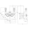 0.8-1.0mm Laser Mig Aluminium Steel Flux Cored Wire Feed Feeder Frame Wheel Drive Roller Assembly No Motor 4
