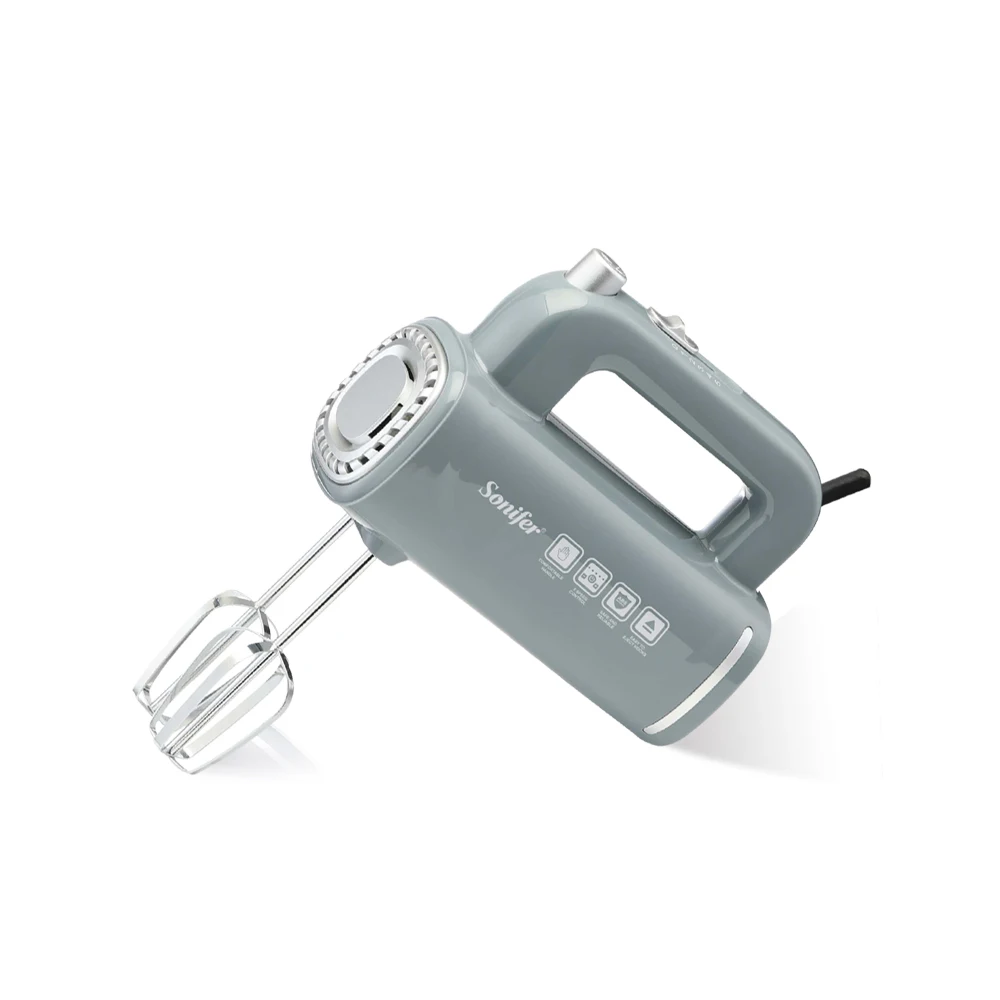 "خلاط يدوي Sonifer SF-7034. مظهر أخضر فاتح، لون جد...