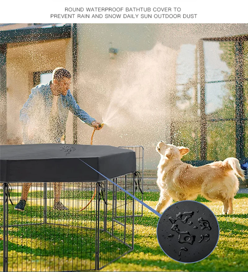 BALAPET Large Thickened Insulated Dog Kennel Cover For Cold Winter