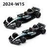 Bburago 1:43 W15 Mercedes-AMG F1 Team Formula Die Cast Car Model Competition vehicles Model Car Racing Toys 44# Hamilton 1