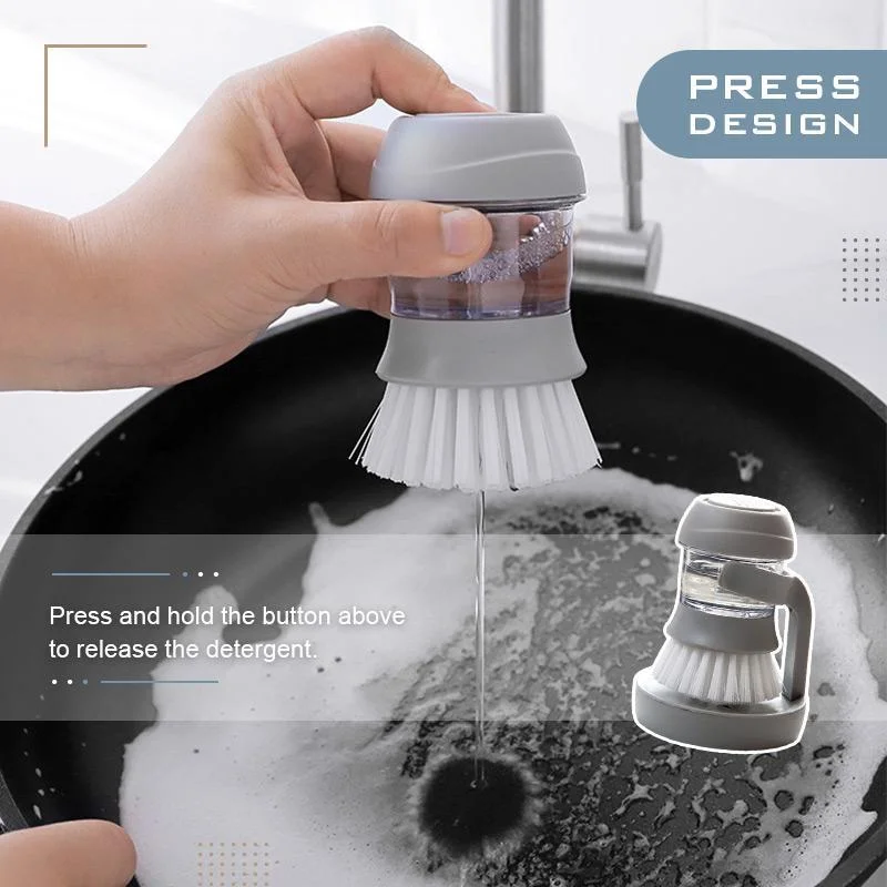 Dropship Kitchen Dish Cleaning Brushes Automatic Soap Liquid Adding Pot  Brush Strong Decontamination Brushes For Kitchen Accessories to Sell Online  at a Lower Price