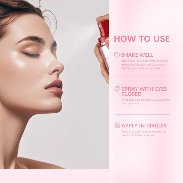 Matte Setting Spray Makeup Fixing Long Lasting All Day Oil Control  Professional Waterproof Setting Spray 2