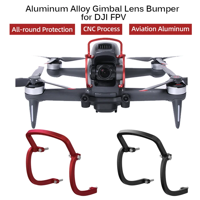 Aluminum Alloy Gimbal Lens Bumper for DJI FPV Combo Top Protection Camera Protective Bars Anti-collision Drone Accessories 1