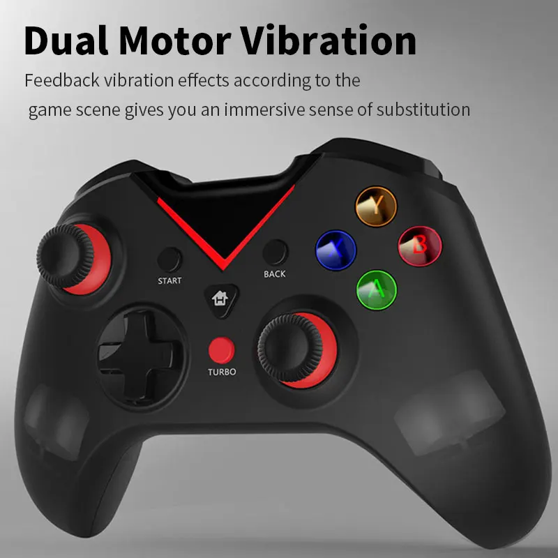 2.4G Wireless Game Controller For Xbox One For PS3 PC Dual Vibration Game Joystick Gamepads Joypad For Xbox One X Consoles