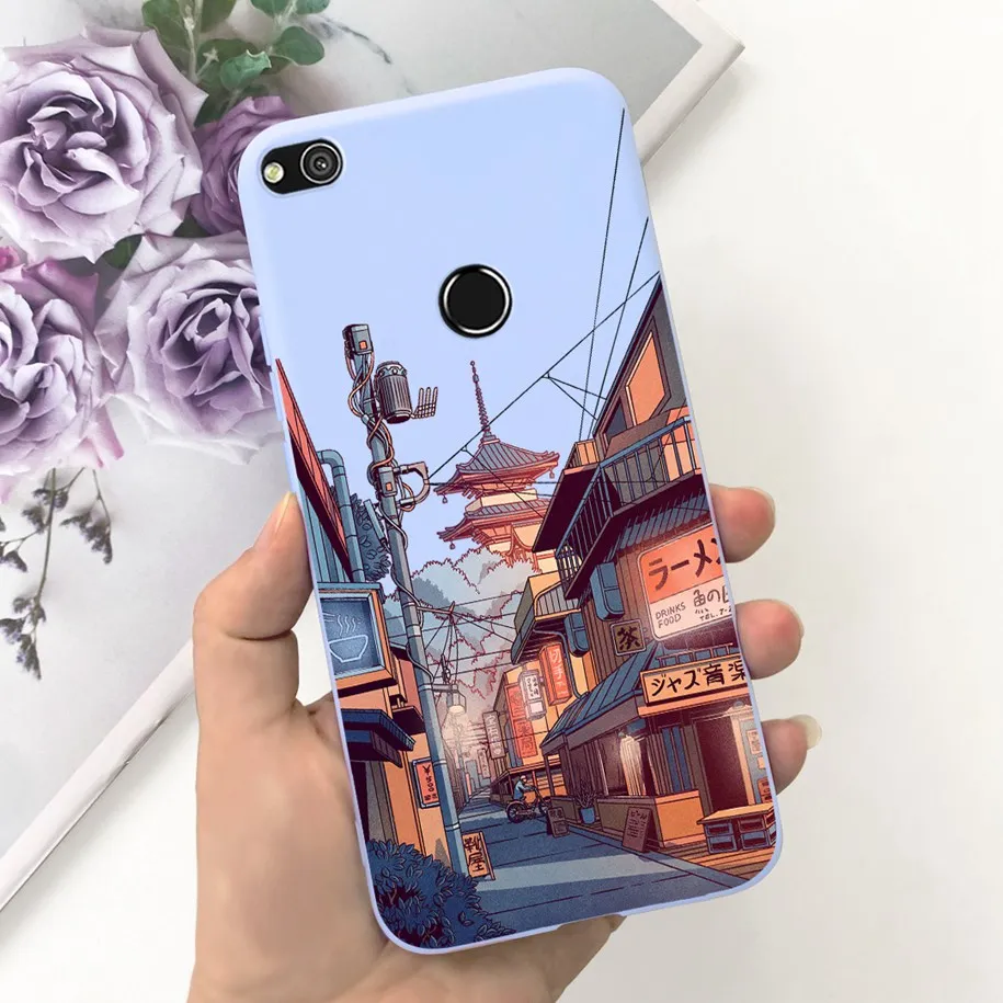 Floral Pattern Soft Silicone Case - Stylish Back Cover with TPU Bumper