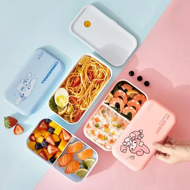 Taper de Hello Kitty con divisiones Sanrio: Gran Capacidad y Diseño Anime | Emoape