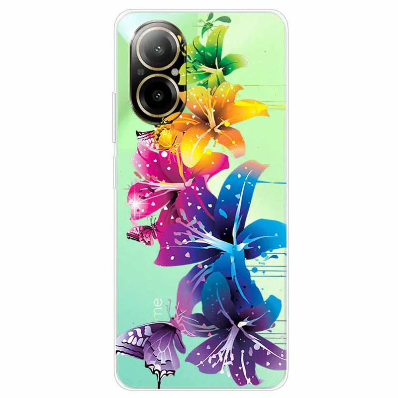 Transparent Cute Soft Silicone TPU Phone Case with Clear Bumpers