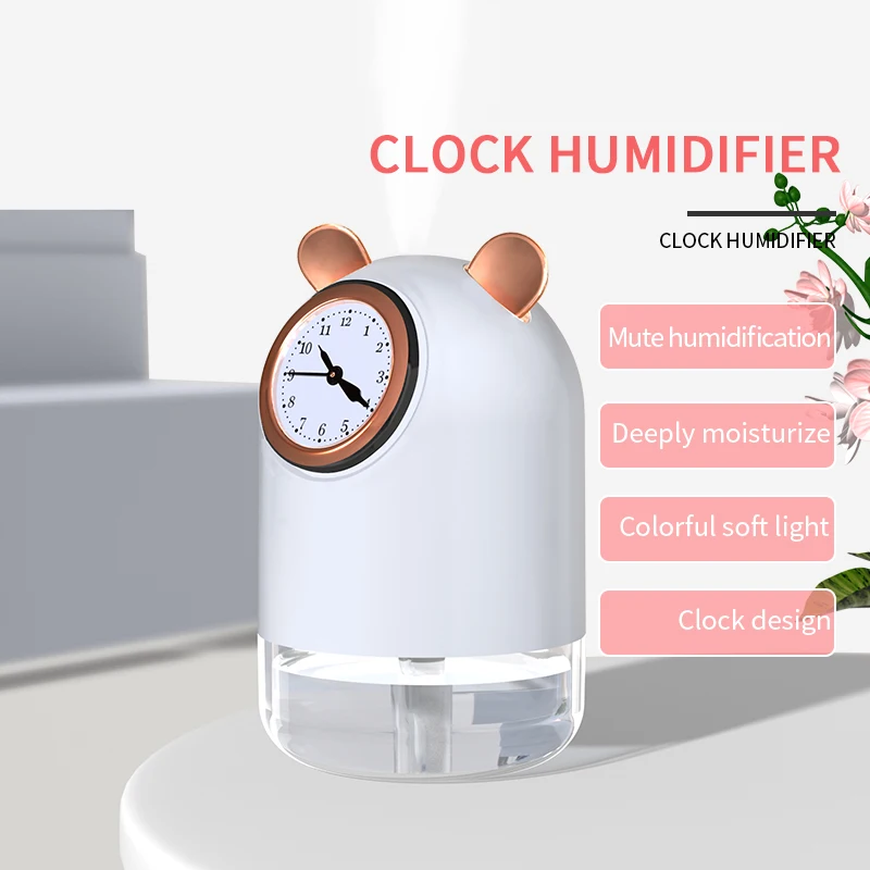 

Portable Humidifier Aromatherapy Diffuser Mute Cute Big Spray Air Purification Hydration For Home
