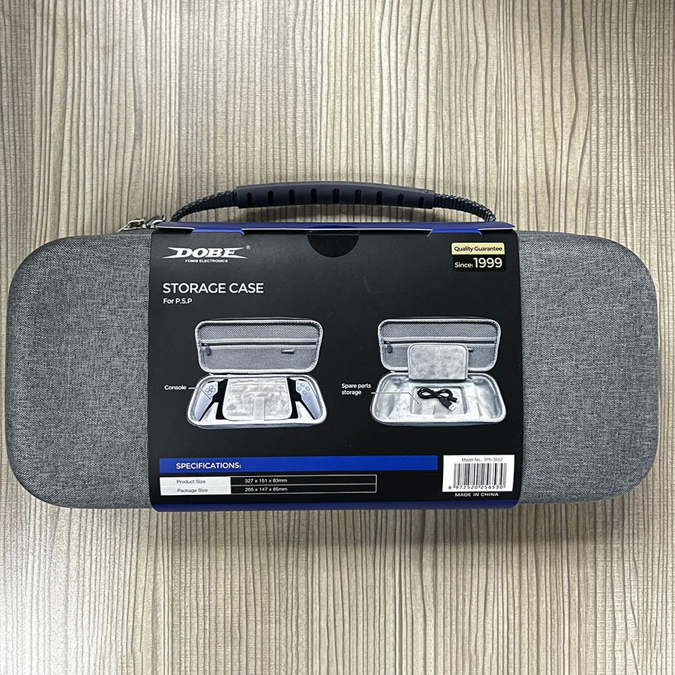 Sac De Transport Pour PS5 Portal - Étui Protection Console PlayStation 5 - Gris, Neuf