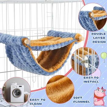 Plush Small Pet Hammock Bed 1