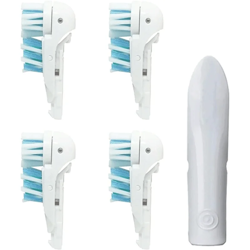 

Sensitive replacement toothbrush head compatible with Oral-B Cross Action Power 3733 4732, rotary power head and cross bristles