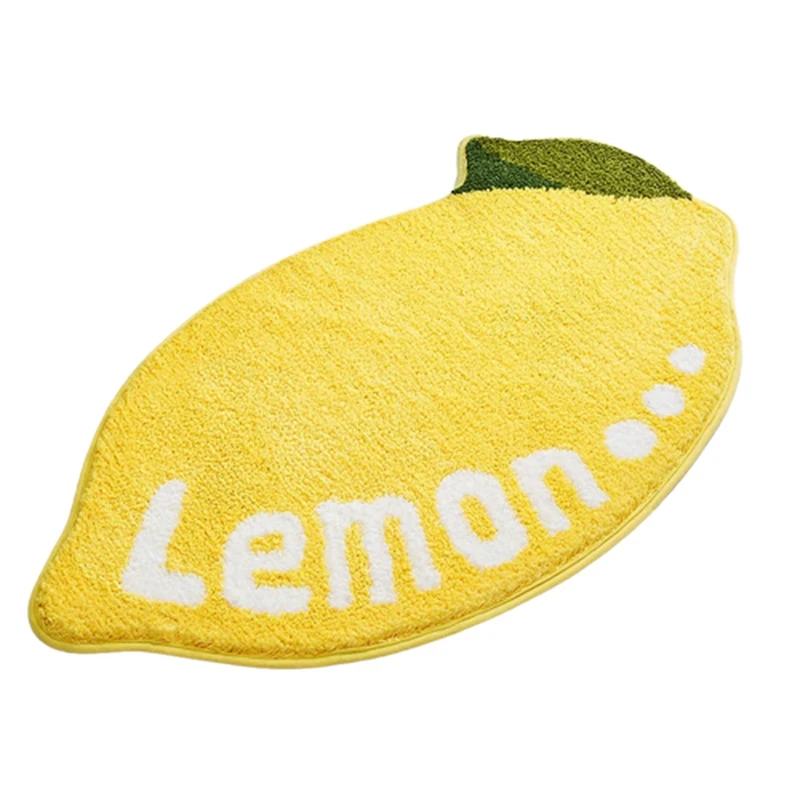 

Коврик в форме фруктов, коврик для ванной комнаты, Противоскользящий коврик для ванной комнаты, Впитывающий Коврик для ванной, коврик для ног, внутренний коврик