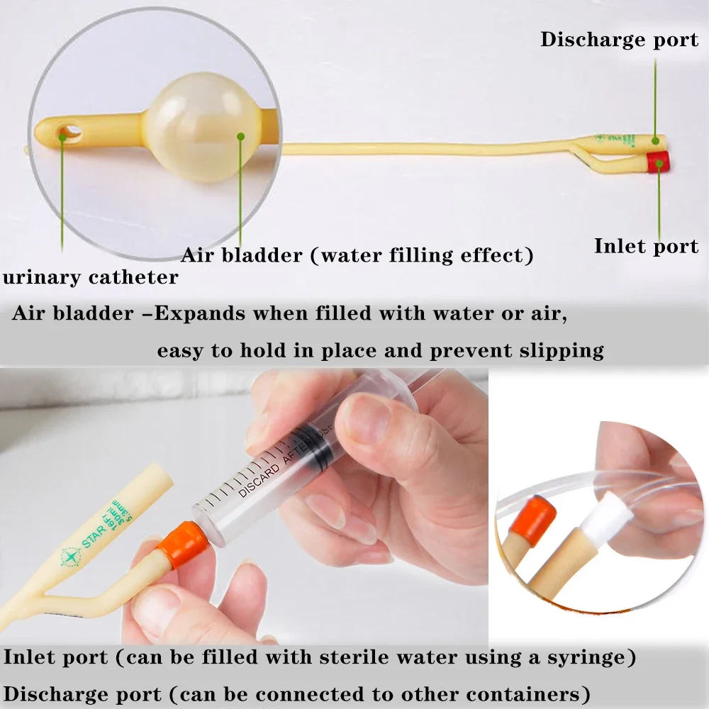 Male Urethral Penis Plugs Horse Eye Catheter Stimulation Safe Medical Sterility Hose Dilation Insert Stick BDSM Long Time Wear