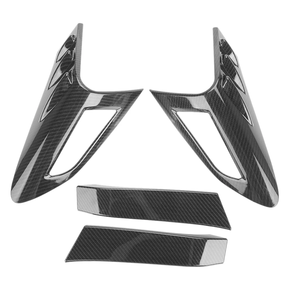 

4 шт., задние фары из углеродного волокна для Toyota