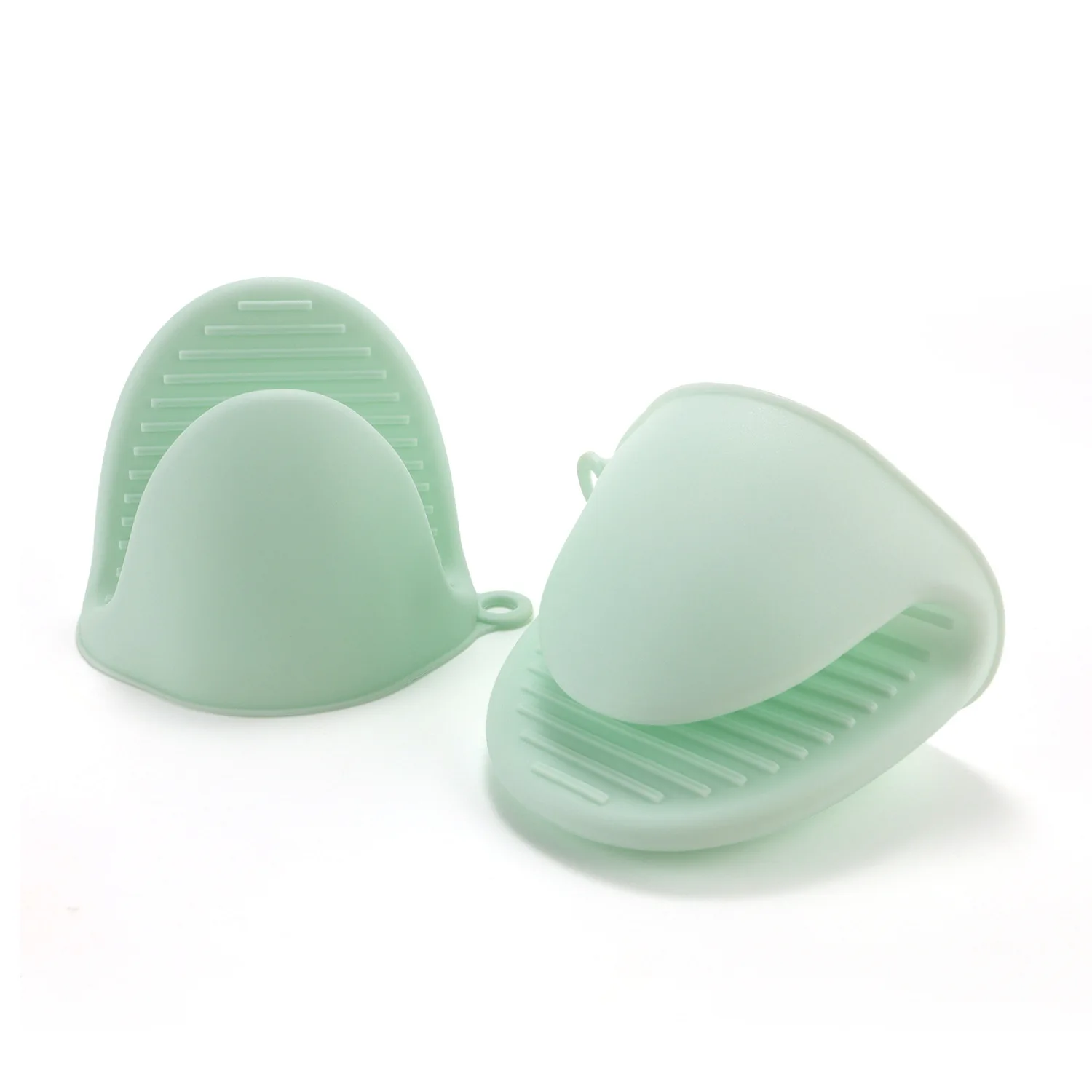 1pc Thicken Baking Silicone Oven Mitts Microwave Oven Glove Heat Insulation Anti-slip Grips Bowl Pot Clips Kitchen Gadgets silicone oven mitts kitchen gloves silicone oven gloves