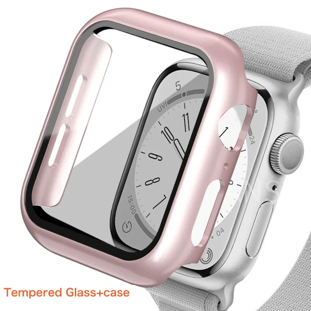 Enhanced Tempered Glass Protective Cover with HD Bumper