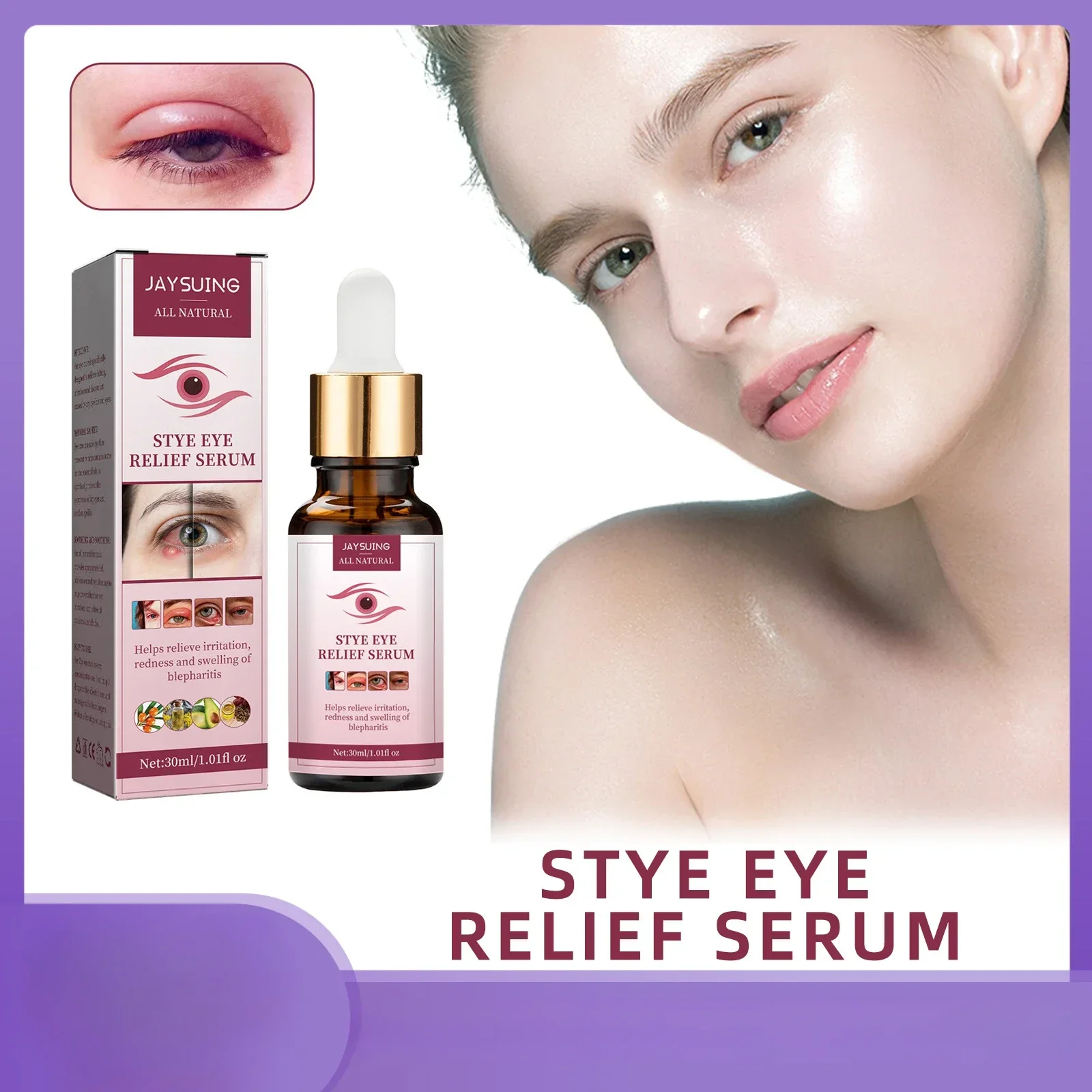 30ml Eye Sweet Soothing Essence Relieving Eyes Sweet Youth Moisturizing Eye Essence Treatment Bags Moisturizing