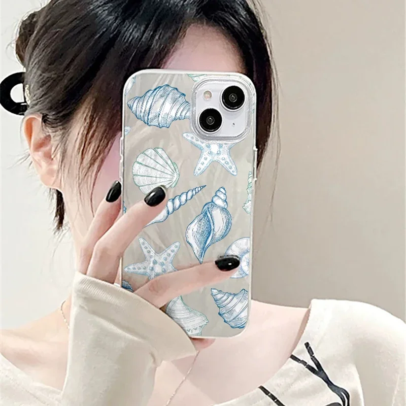 Seashell Starfish Decorative Phone Case