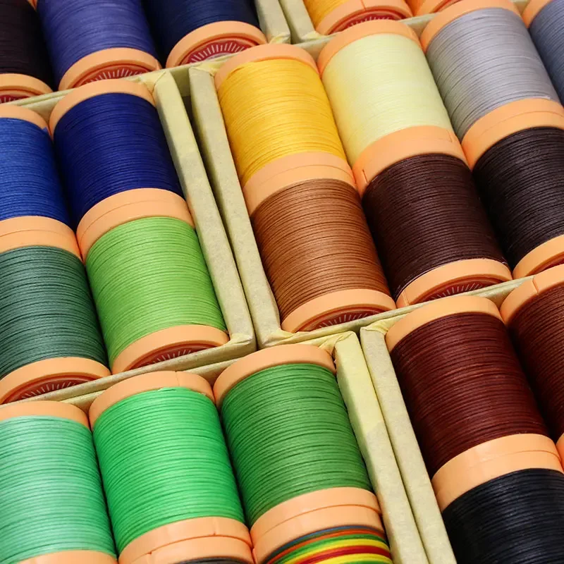 DIY-Thread-71-Yards-Flat-Sewing-Waxed-Thread-for-Leather-Craft-Wax ...