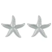 New Fashionable Starfish Earrings Made of High Quality Stainless Steel for Women's Exquisite Birthday Party Jewelry Gifts 2