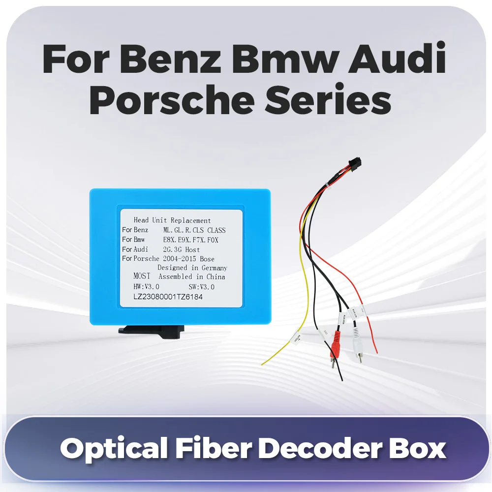 Optical Fiber Decoder Box for Mercedes Benz ML GL CL SL CLK E S 