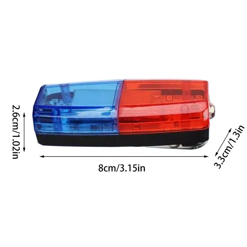 LED Safety Light Shoulder Light Warning Strobe Shoulder Flashlight USB Charging LED Light IP65 Waterproof Safety Strobe Light