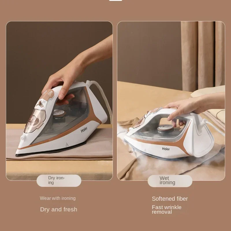 Electric iron household small steam iron vintage electric iron tailor shop hanging ironing artifact ironing machine 5