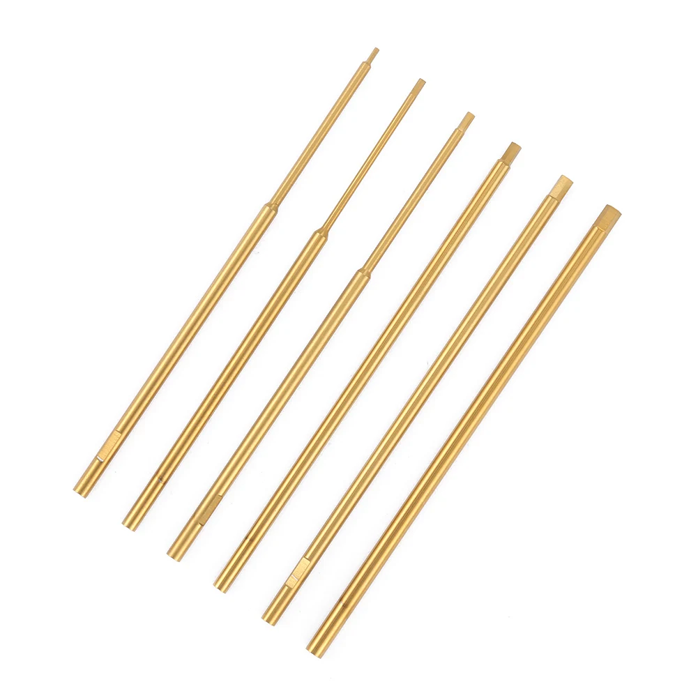 Lot de 6 limes à ongles en verre 0.9-2.5mm - Outils manucure